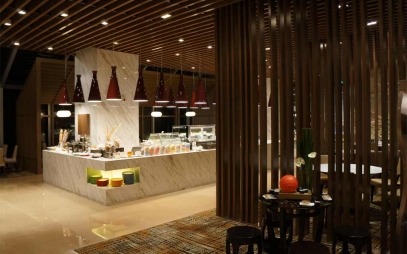Restaurant Interior Design in Anand Parbat